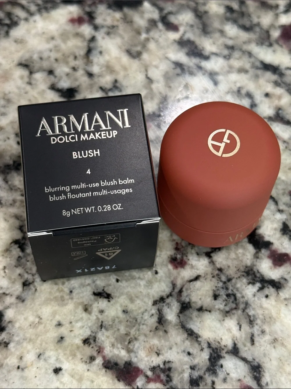 Giorgio Armani Dolci Makeup Blush #4 Cinnamon Blush New in Box!